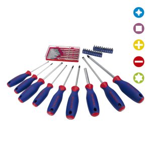 Juego 37 Destornilladores 6 Piezas Precision Bi-Material / 20 Puntas