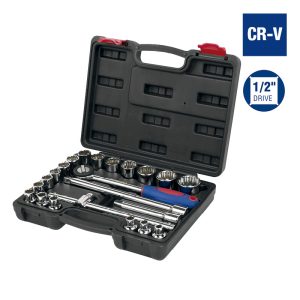 Juego De Bocallaves 22 Piezas de 1/2"