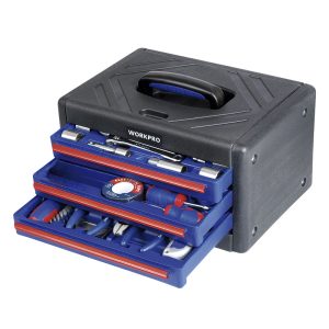 Juego De 124 Piezas En Caja Plastica Con 3 Cajones