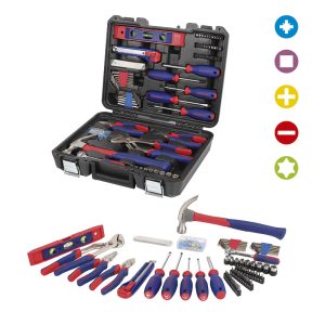 Juego de 162 piezas en caja plastica