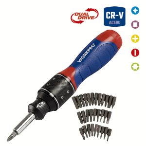 Destornillador Crique 32 Piezas Cr-V 6X - Speed Dual-Drive®