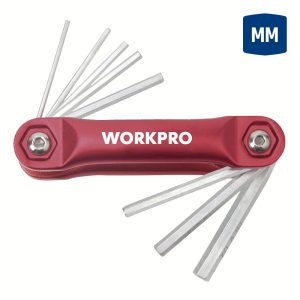 Set llaves allen tipo navaja8 pz metrico aluminio i12 o24