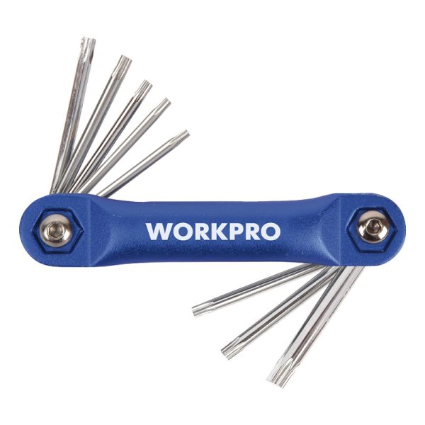 Set llaves torx tipo navaja 8 pz aluminio i4 o24