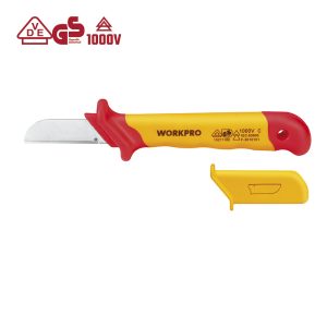 Cuchillo Pelacables Recto Aislado 1000V 50X180 Mm