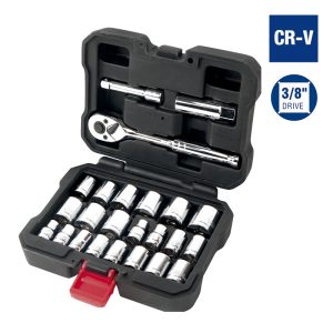 Juego de tubos 3/8 de 24 piezas